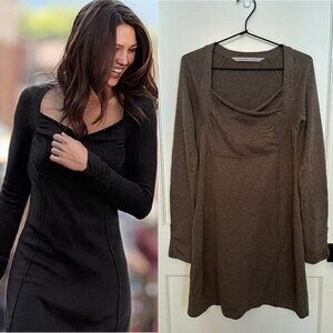 Athleta Brown Hot Toddy Sweater Dress